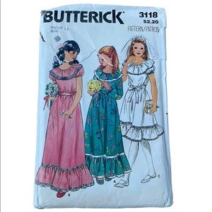 Uncut Butterick pattern 3118